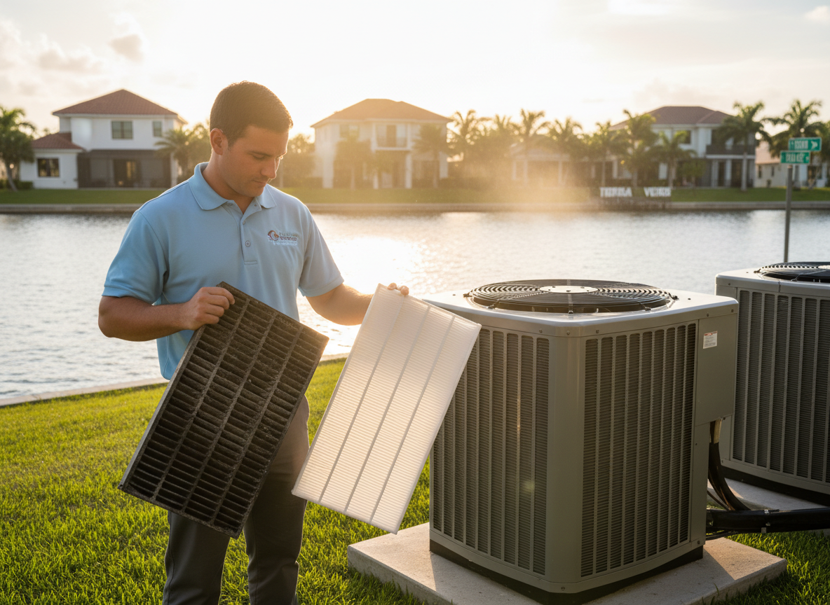 How Often To Change HVAC Filters Near Salt Water